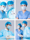 Nicht gesponnene chirurgische Wegwerfkappen für allgemeines medizinisches Isolierung Soem verfügbar fournisseur