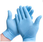 Blaues Grün-Haut des leichte medizinische Wegwerfhandschuh-industrielle Nahrungsmittelgrad-freien Raumes fournisseur